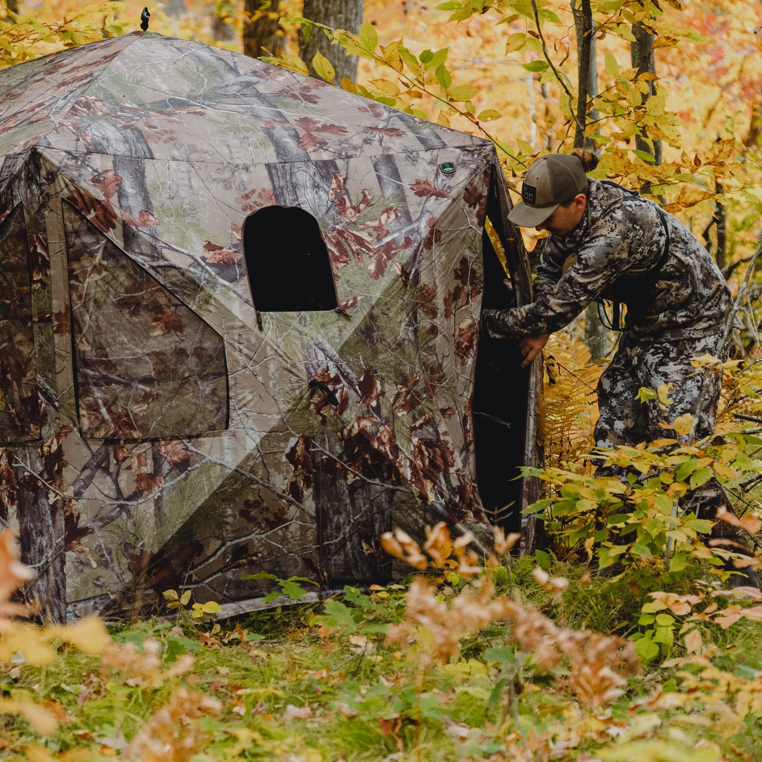 Pentagon Ground Hunting Pop Up Portable Backwoods Blind Academy