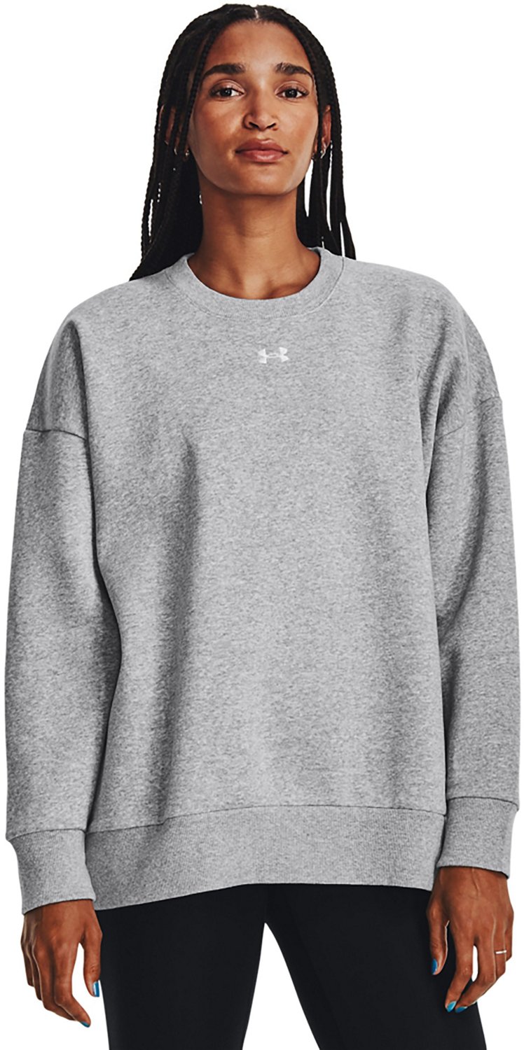 Womens under armour hot sale crew neck sweatshirt