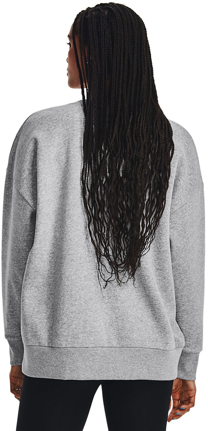 Under Armour Women's Rival Fleece Oversize Crew Sweatshirt - view number 2