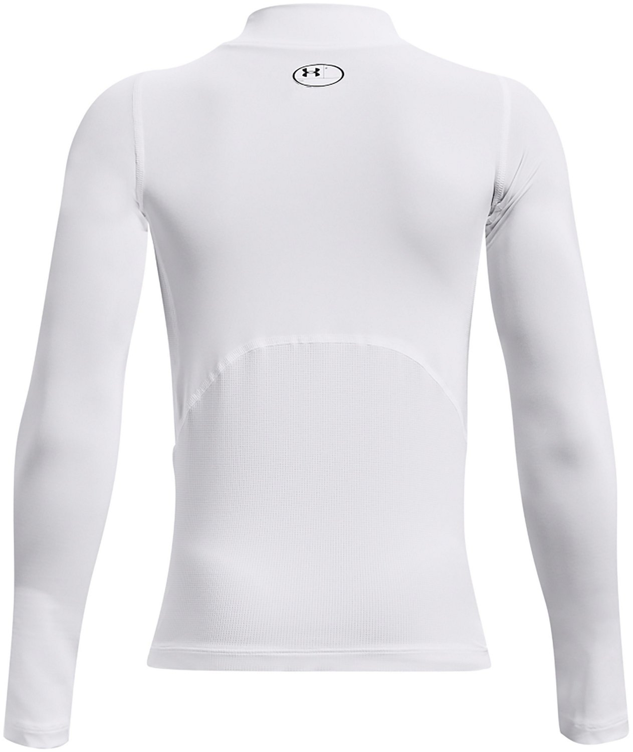Under Armour Boys' HeatGear Mock Neck Long Sleeve T-shirt - view number 2