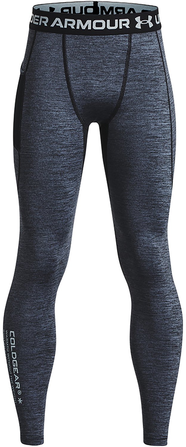 Under Armour Womens Cold Gear Graphic Leggings Black