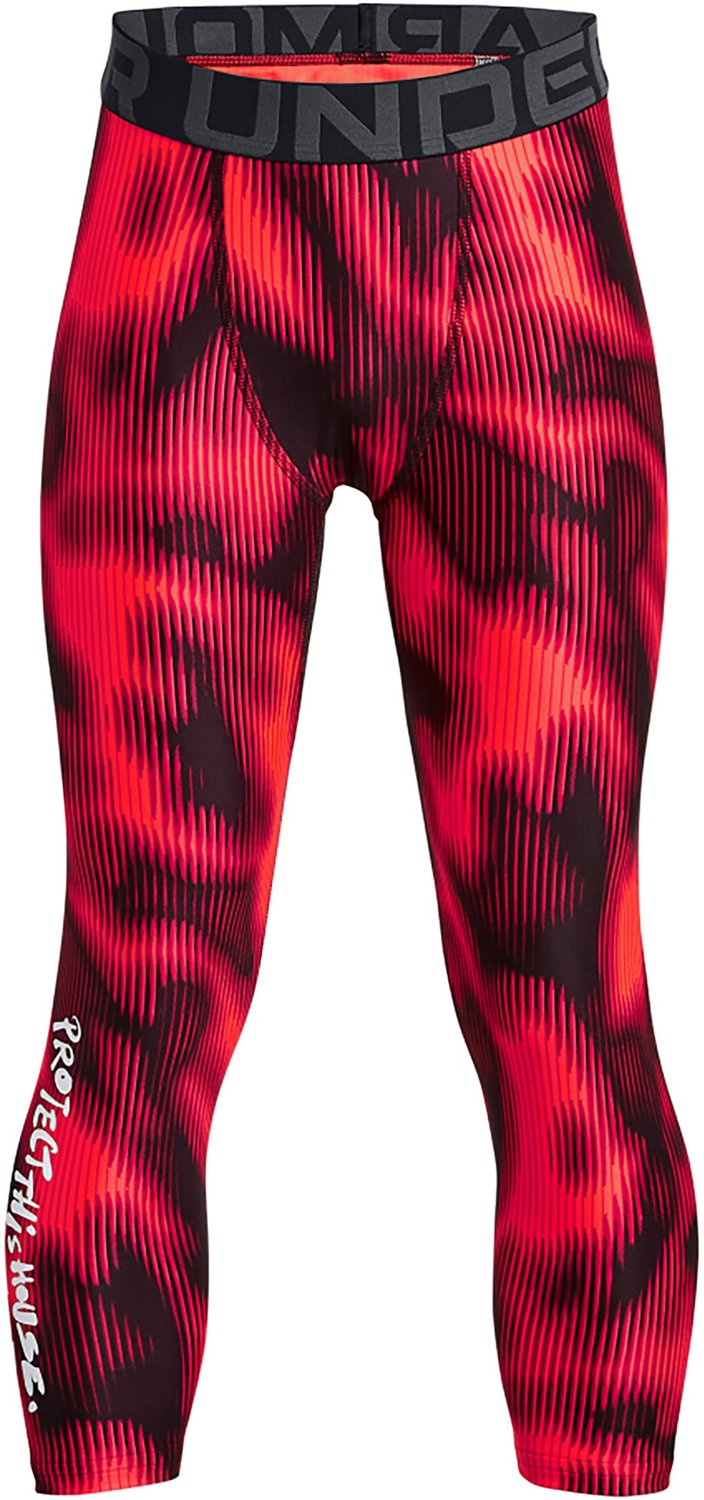 Under Armour HeatGear 3/4 Compression Pant - Youth