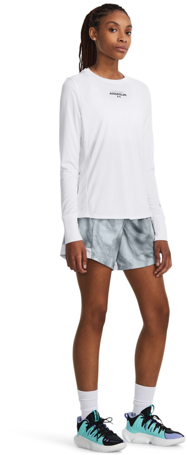 Under Armour Women's Baseline Lino Shorts 6 in - view number 3