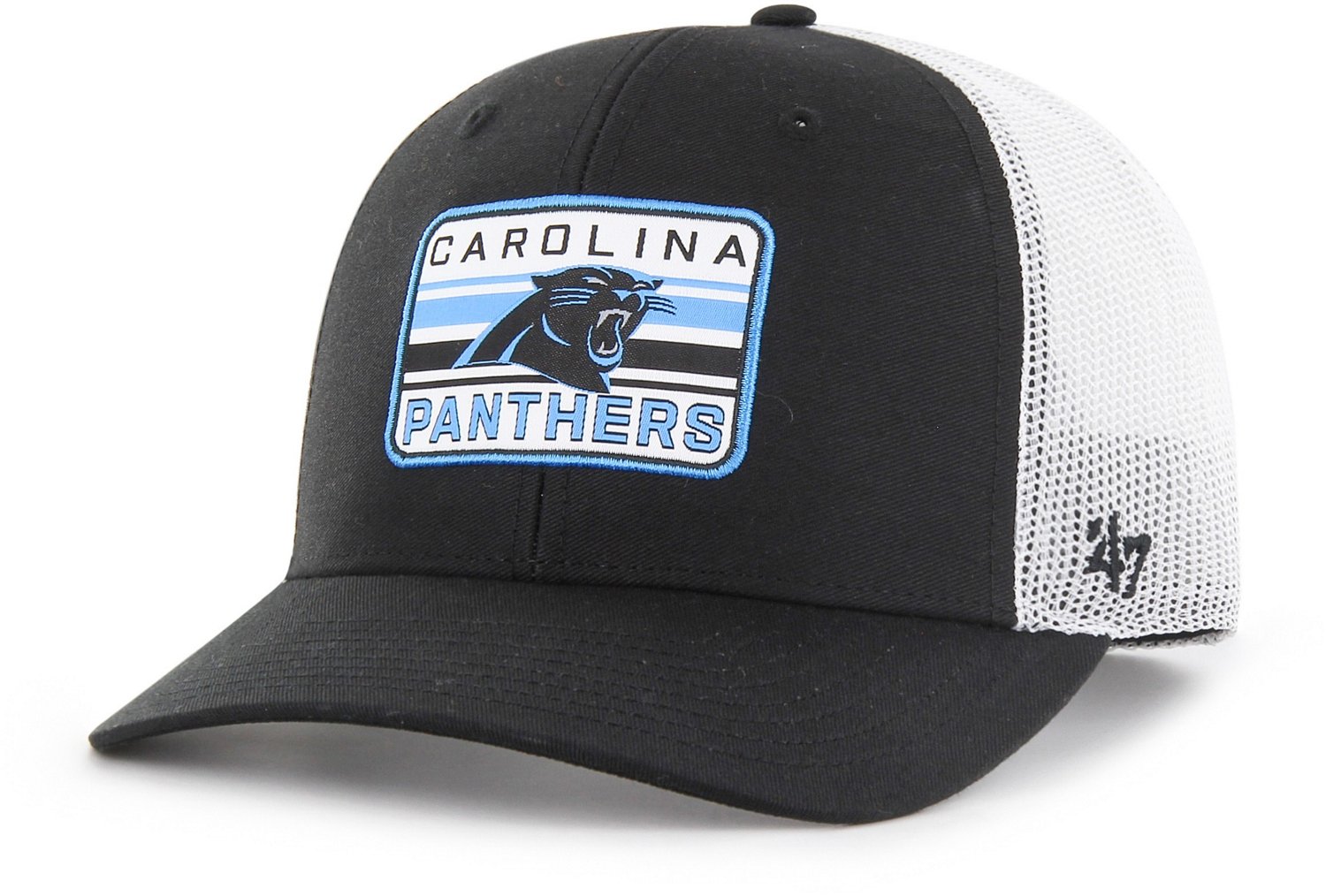 '47 Carolina Panthers Primary Logo Drifter Trucker Cap - view number 1