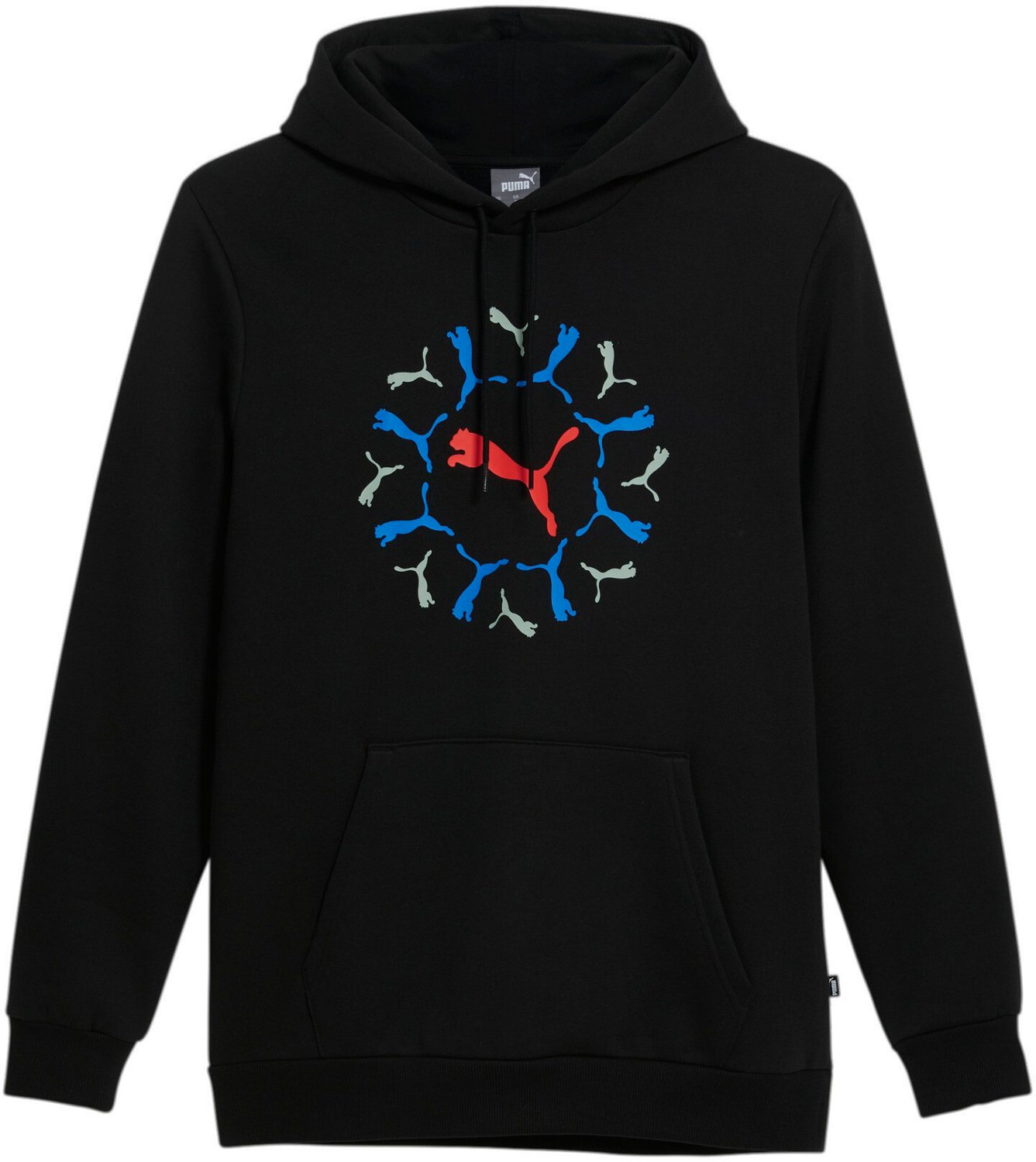 PUMA Men's ESS+ Graphic Fleece Hoodie - view number 4