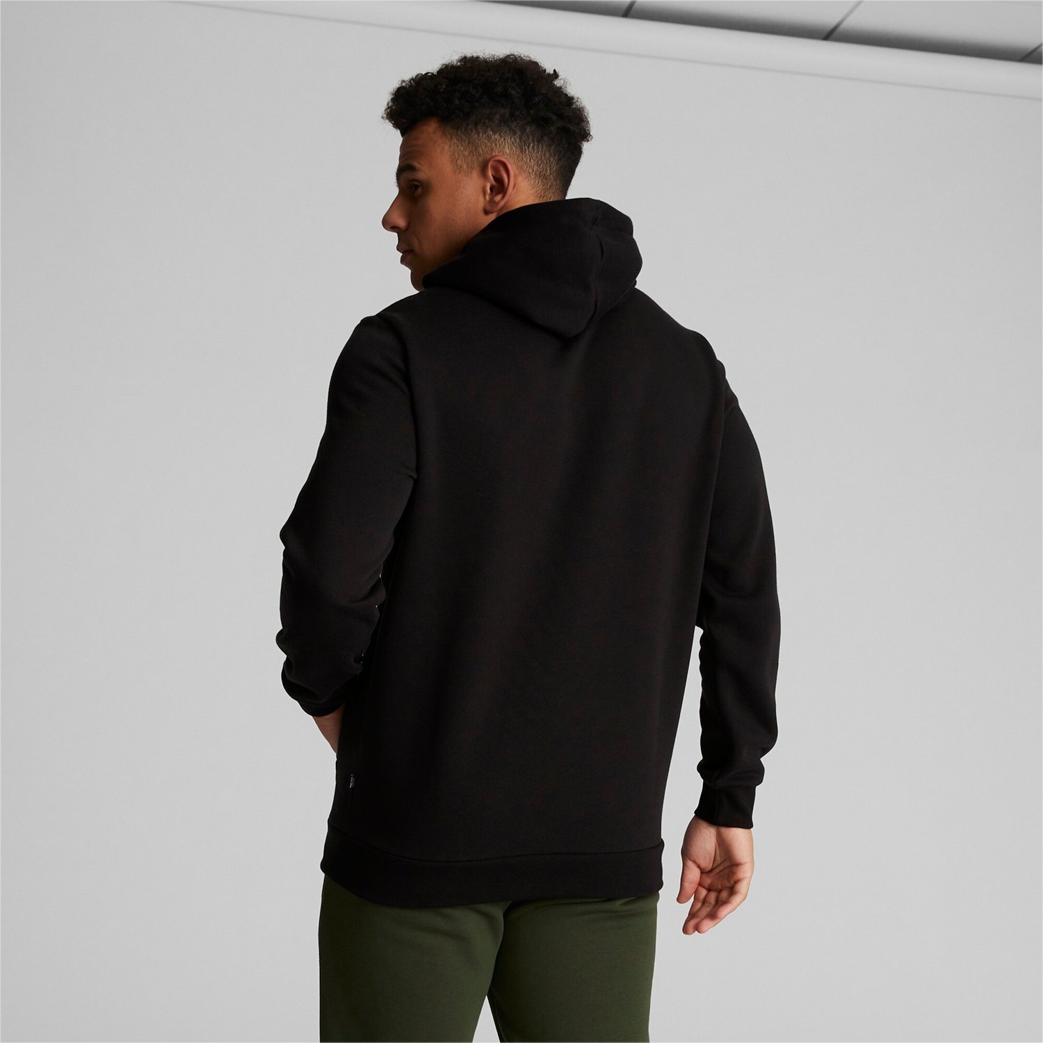 PUMA Men's ESS+ Graphic Fleece Hoodie - view number 2