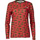 Magellan Outdoors Women's Holiday Perf Crew Long Sleeve T-shirt                                                                  - view number 1 selected