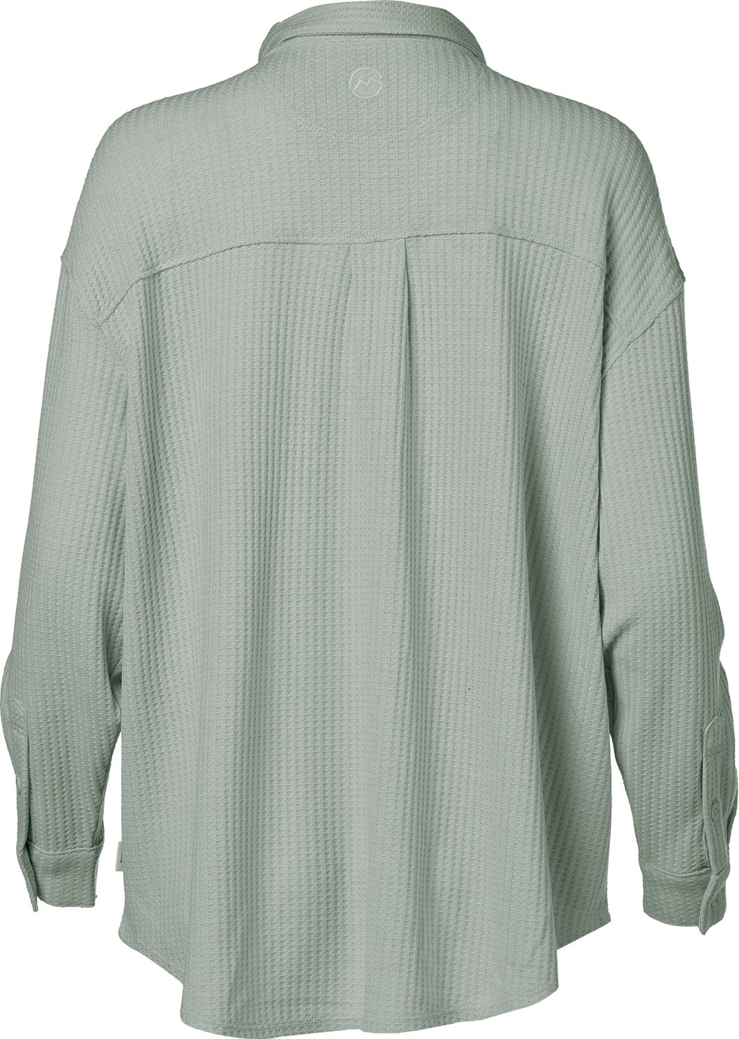 Magellan Outdoors Women's Happy Camper Waffle Shirt Jacket - view number 2