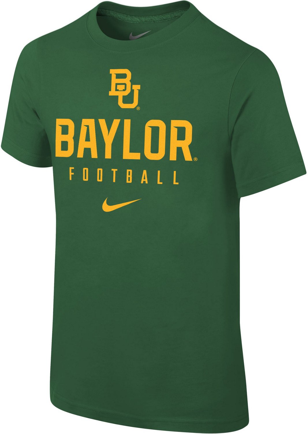 Nike Boys' Baylor University Core Cotton Team Issue T-shirt | Academy