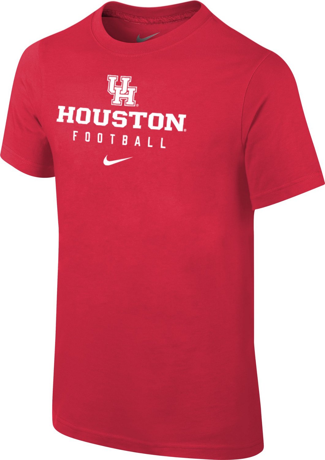 Nike Boys' University of Houston Core Cotton Team Issue T-shirt | Academy