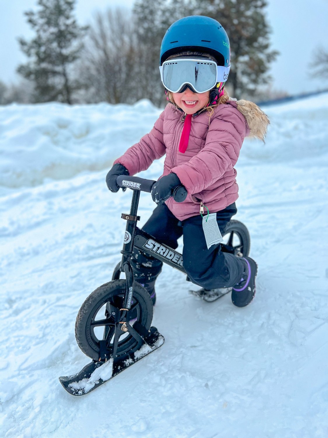 Strider bike online ski