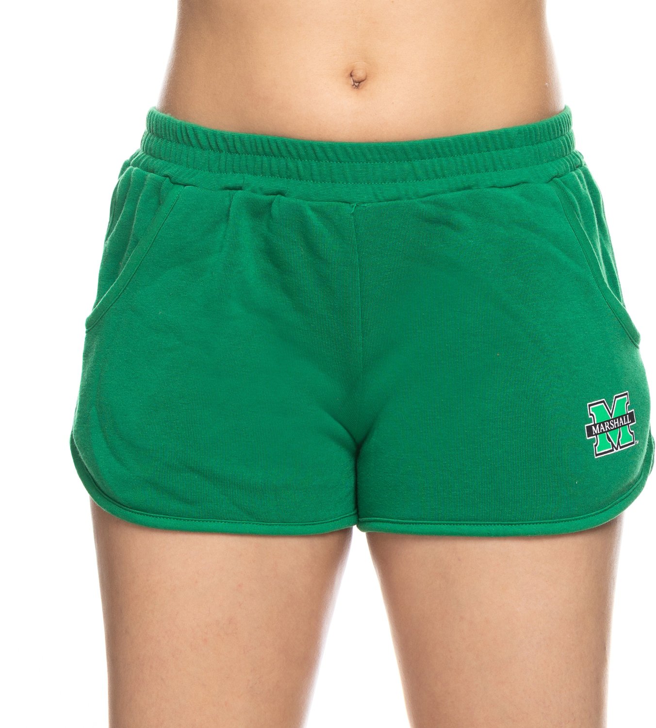 ZooZatz Women's Marshall University Fleece Shorts                                                                                - view number 2