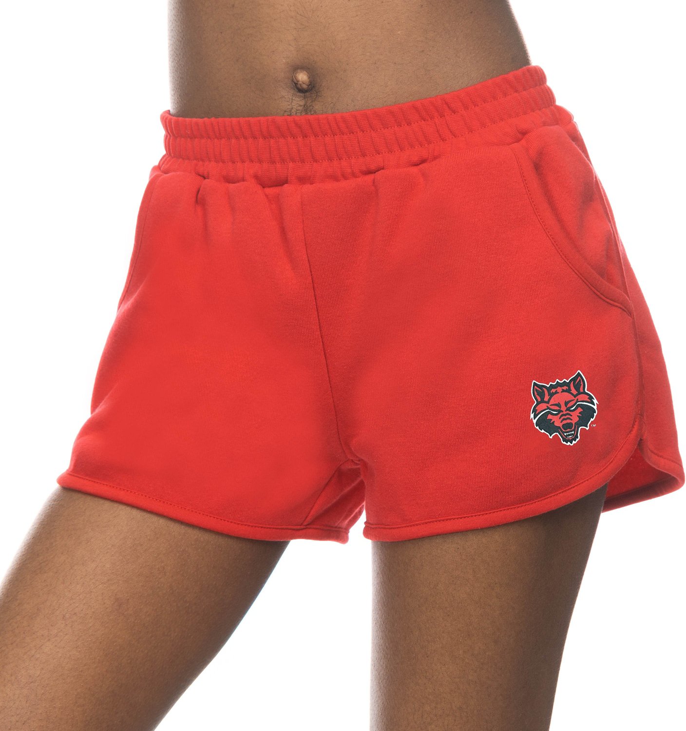 ZooZatz Women's Arkansas State University Fleece Shorts                                                                          - view number 2
