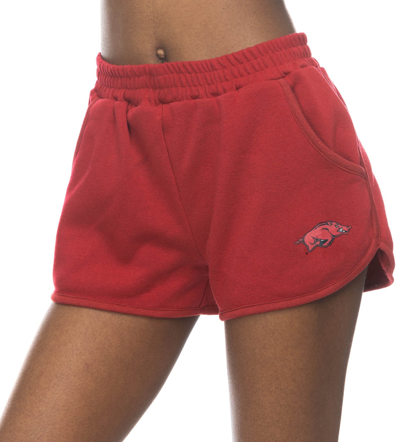 ZooZatz Women's University of Arkansas Fleece Shorts  - view number 2