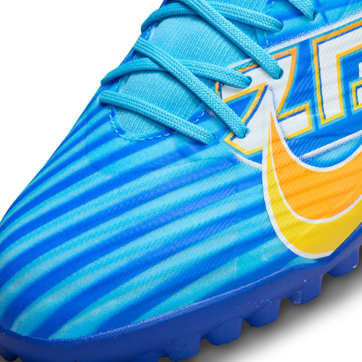 Nike Adults' Zoom Superfly 9 Academy KM Turf Soccer Cleats - view number 7