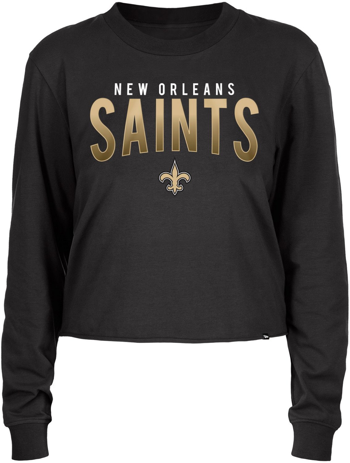 New Era Women's New Orleans Saints Cropped Stretch Jersey Long