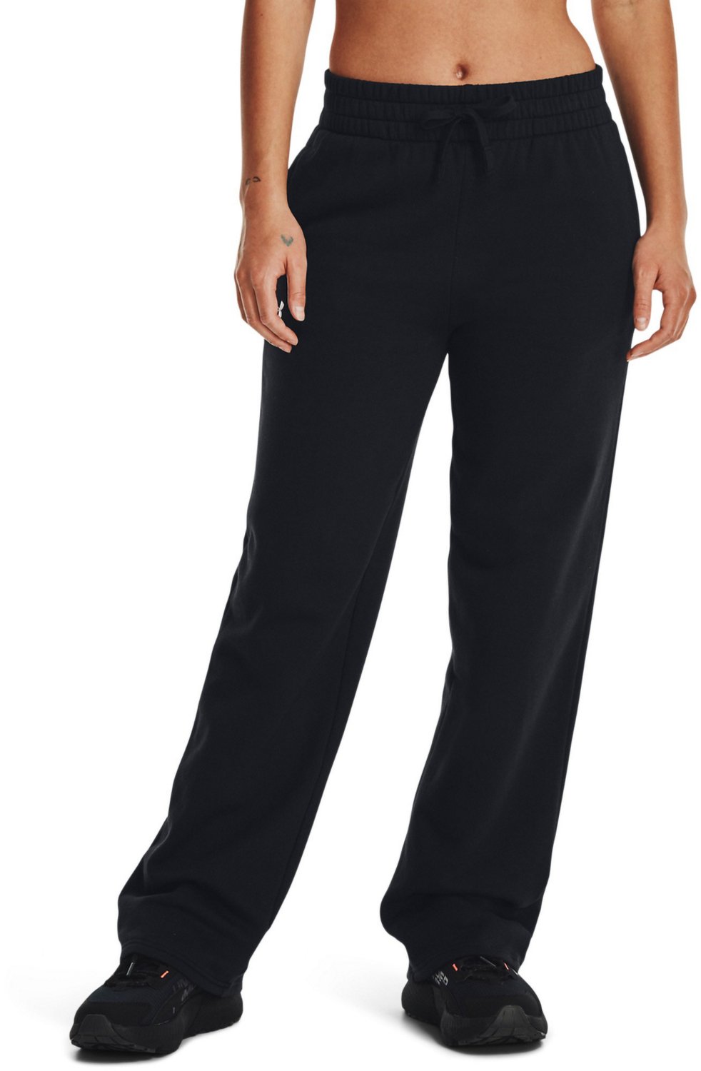 Under Armour Women s Rival Fleece Straight Pants Academy