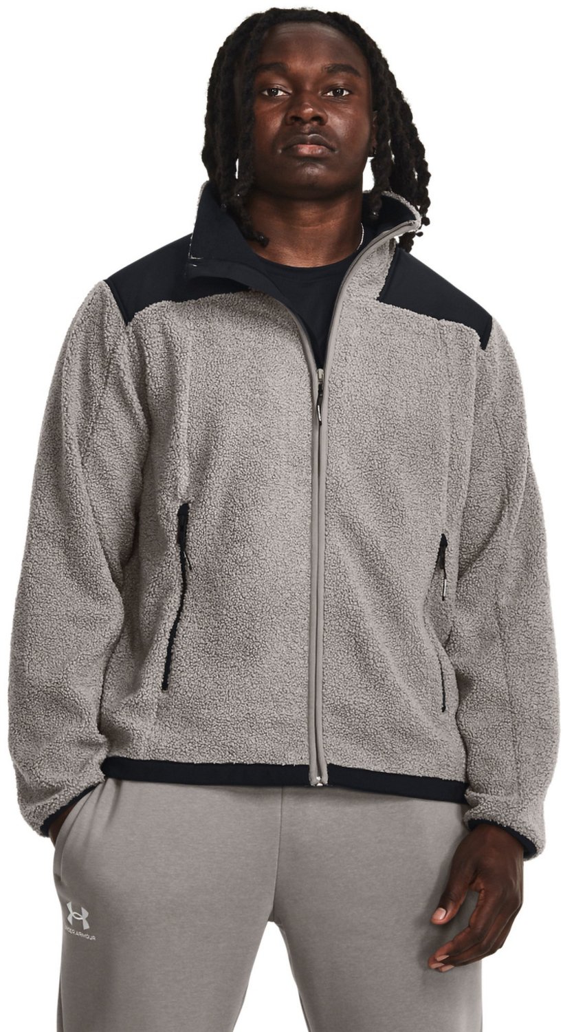 Under Armour Men's Armour Fleece Full Zip Hoodie, Academy Blue (408)/Black,  X-Small at  Men's Clothing store