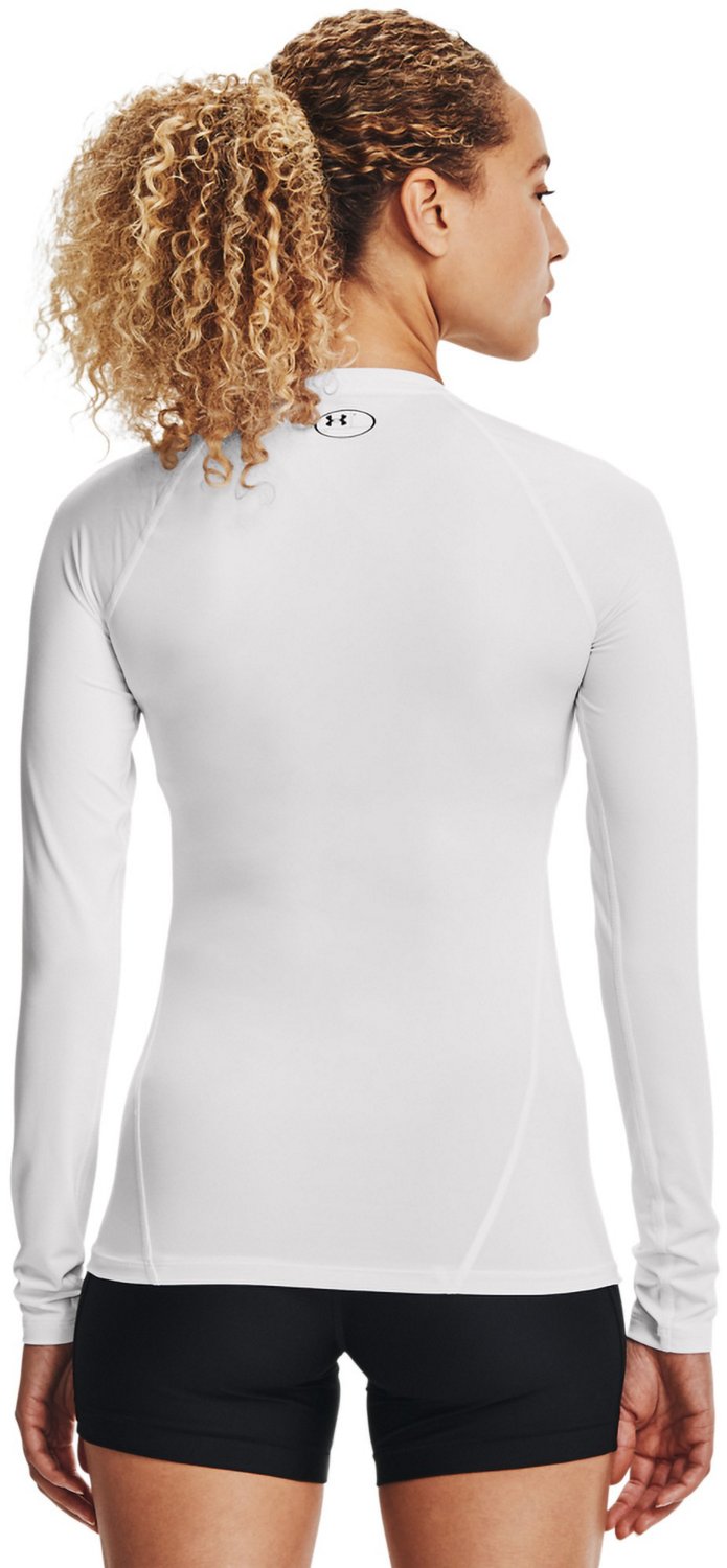 Under armour long hot sale sleeve compression womens