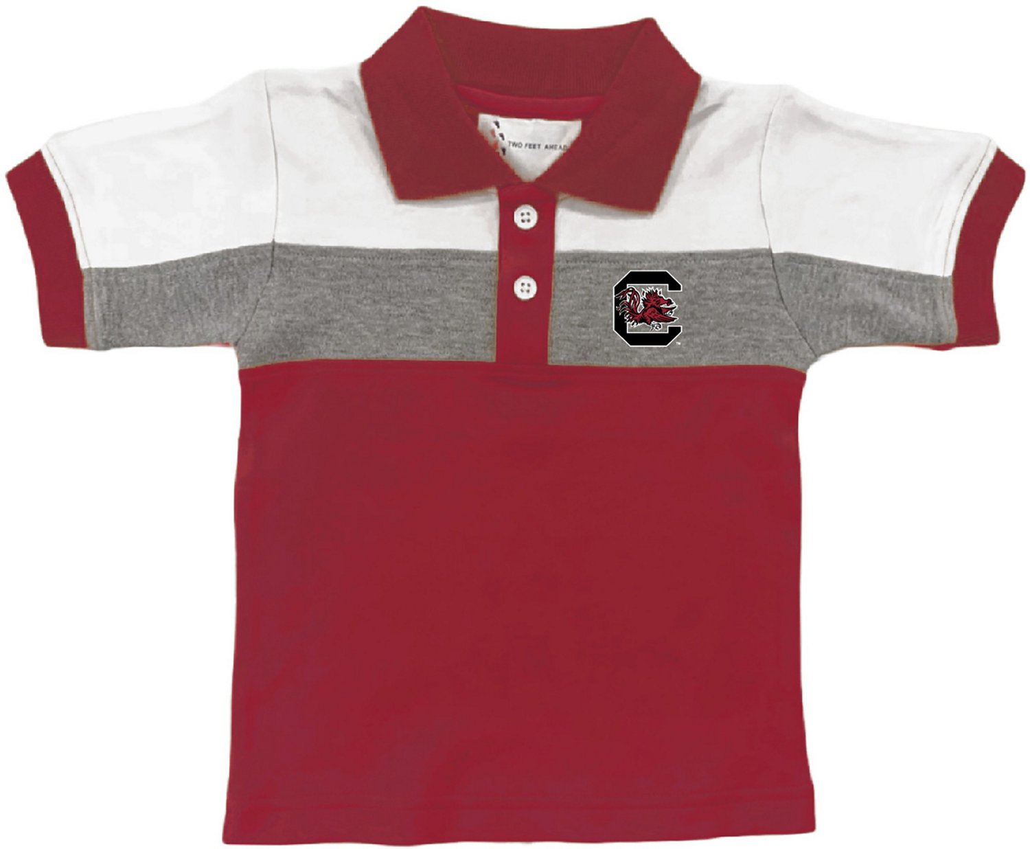 Atlanta Hosiery Company Toddler University of South Carolina Color Block Polo