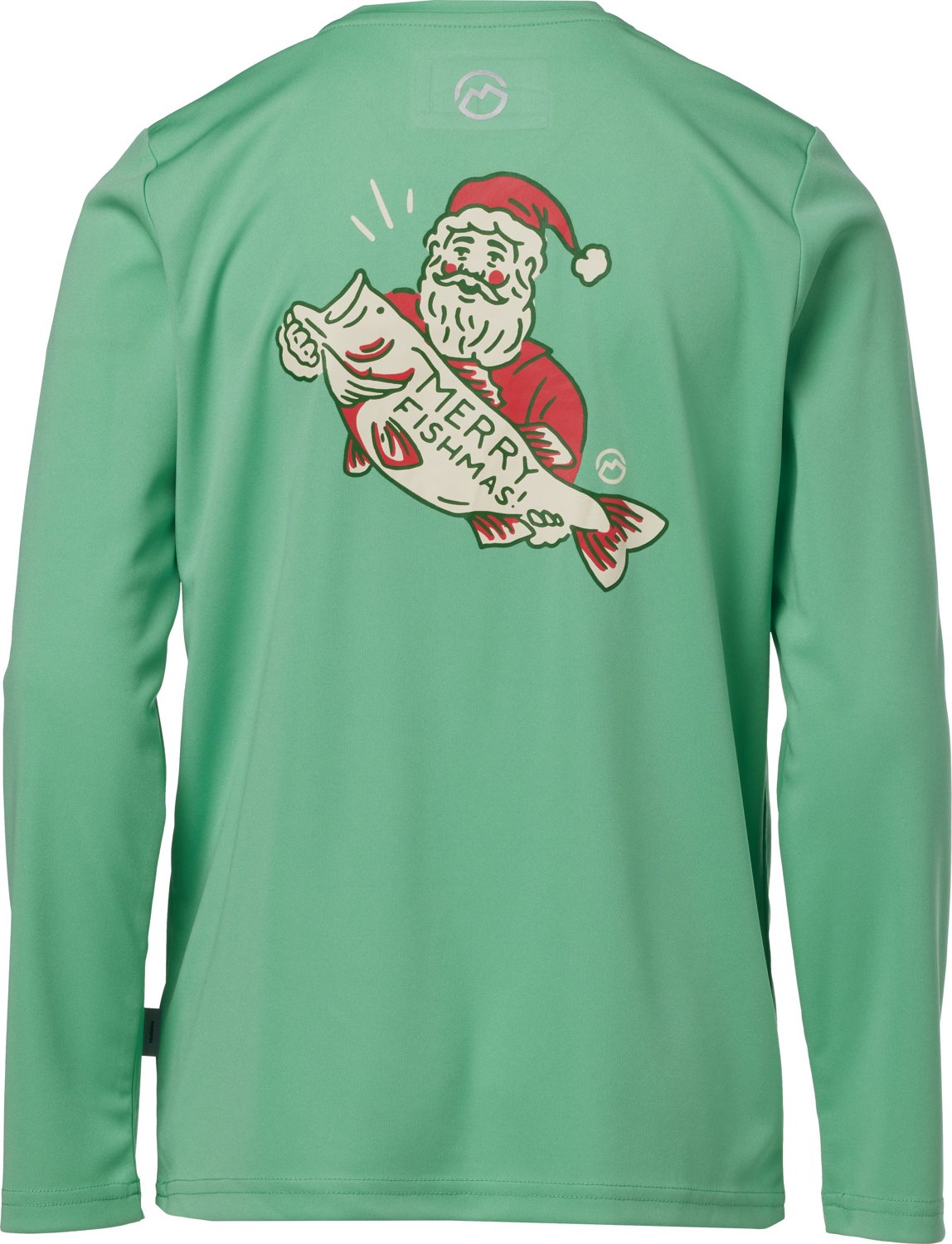 Magellan Outdoors Men's Grotto Falls Holiday Logo Long Sleeve