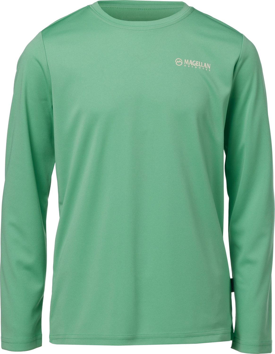 Magellan Outdoors Boys' Holiday Merry Fishmas Long Sleeve Graphic T-shirt - view number 2