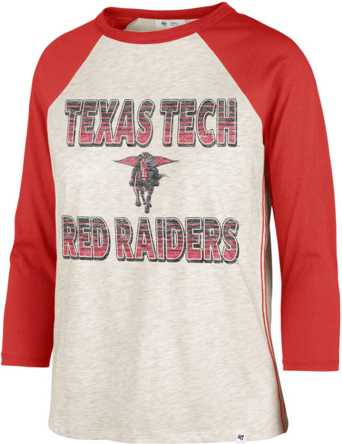 '47 Women's Texas Tech University Good Vibes Ava Raglan T-shirt | Academy