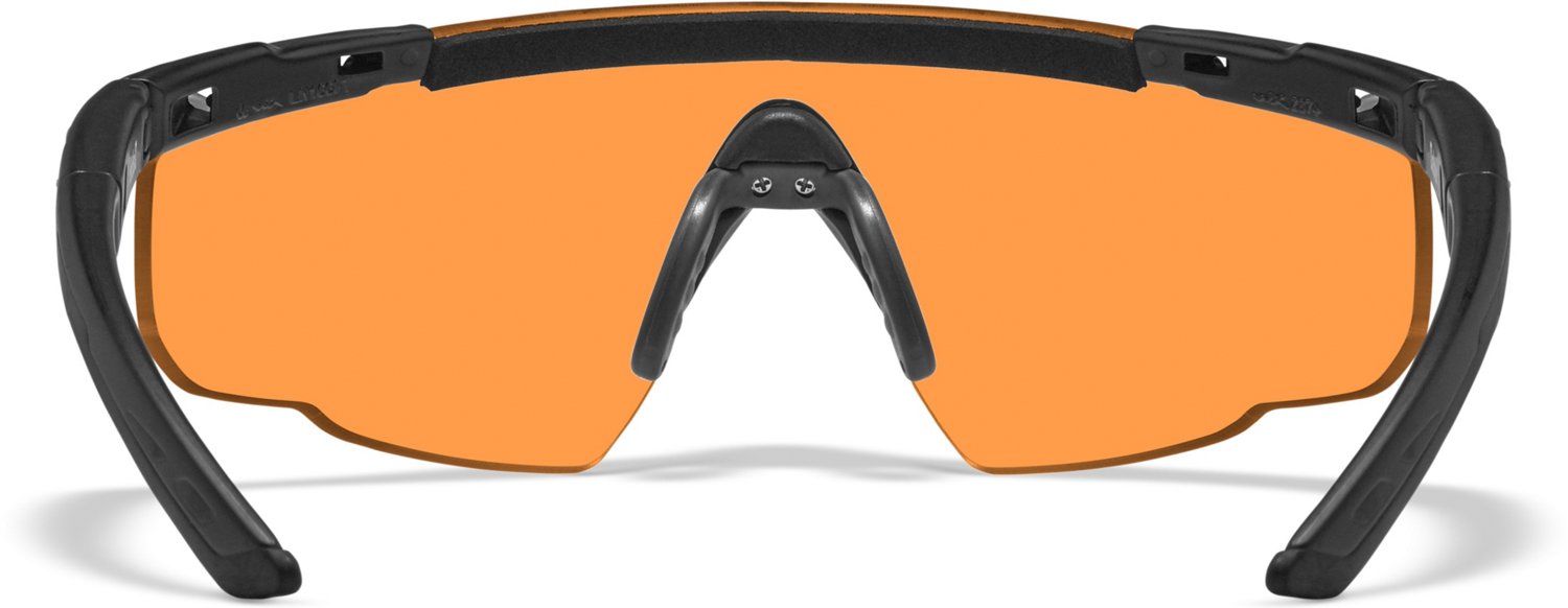 Wiley X Saber Advanced Ballistic Shooting Glasses (Model: Matte Black W