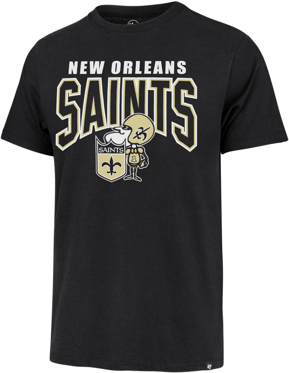 '47 Men's New Orleans Saints Vintage Restart Franklin T-shirt
