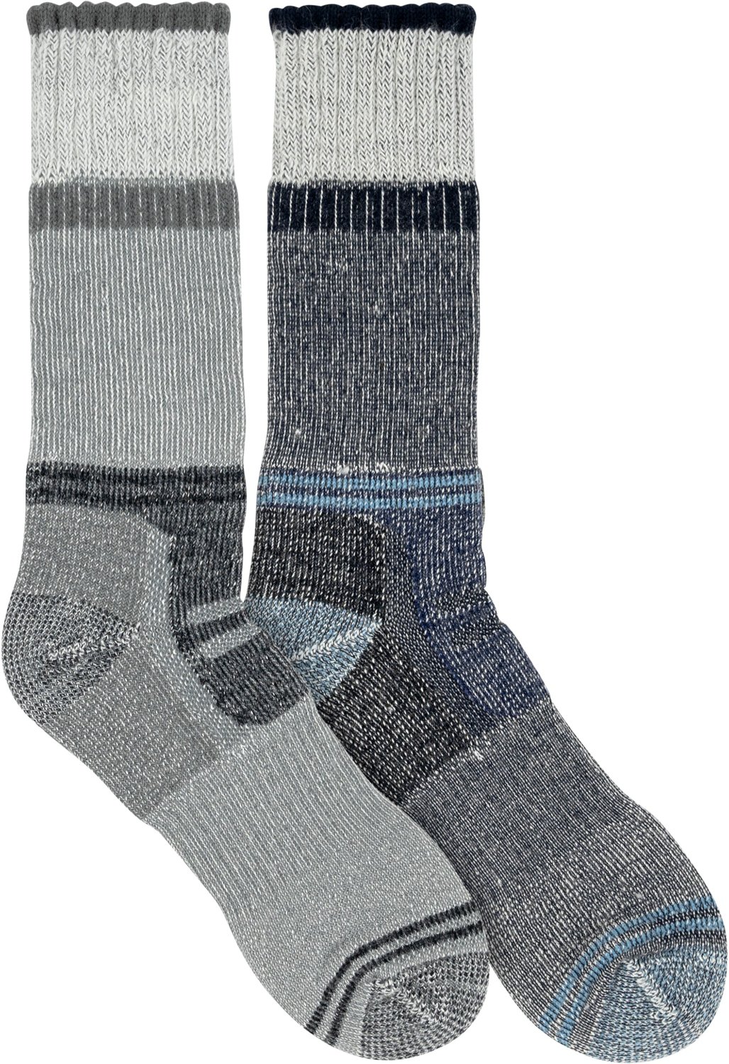 Magellan Outdoors Men's Heavyweight Non-Binding II Thermal Crew Socks 2 ...