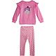 BCG Toddler Girls' Ruffle Fleece Crew Neck Shirt and Leggings Set                                                                - view number 1 selected
