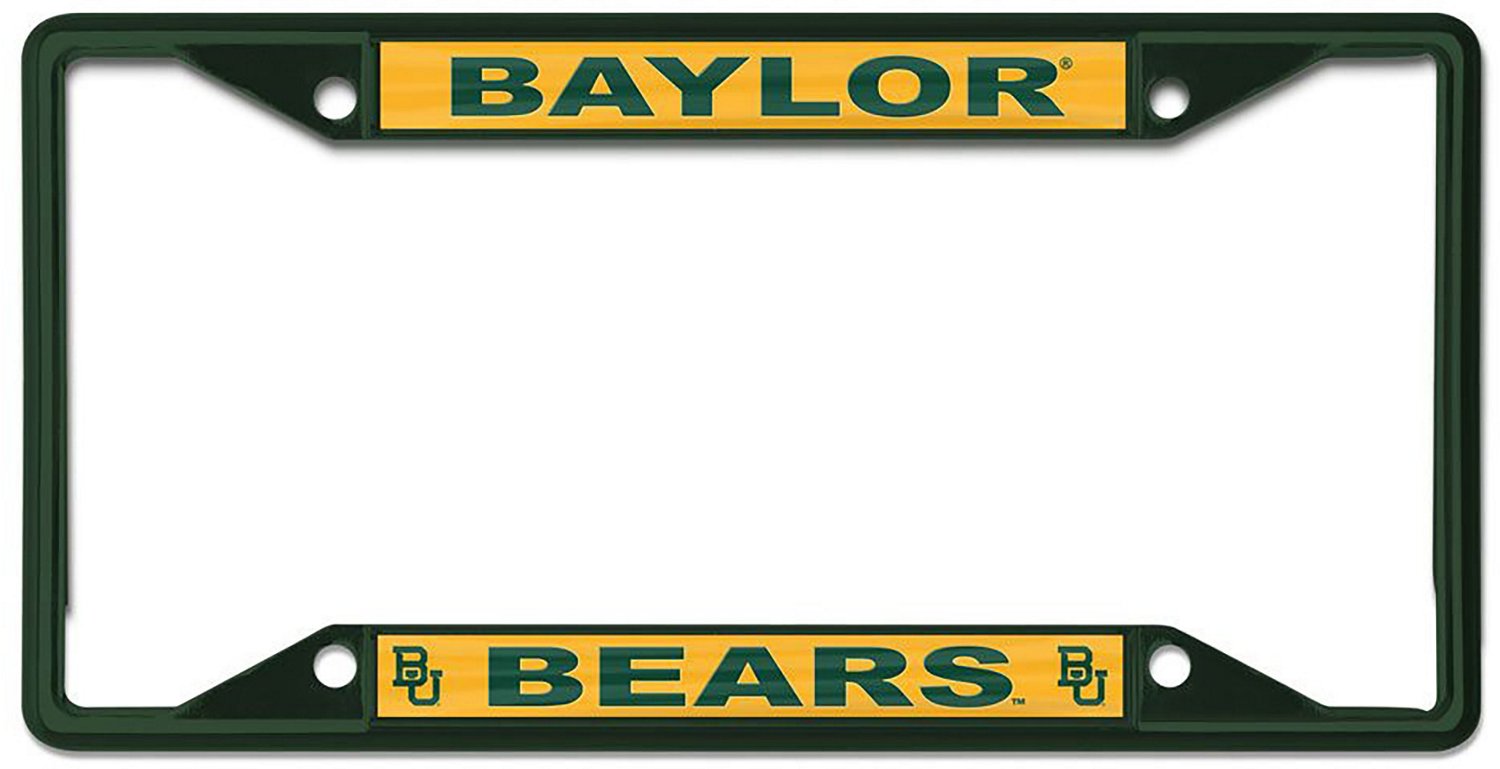 WinCraft Baylor University Team Color License Plate Frame | Academy