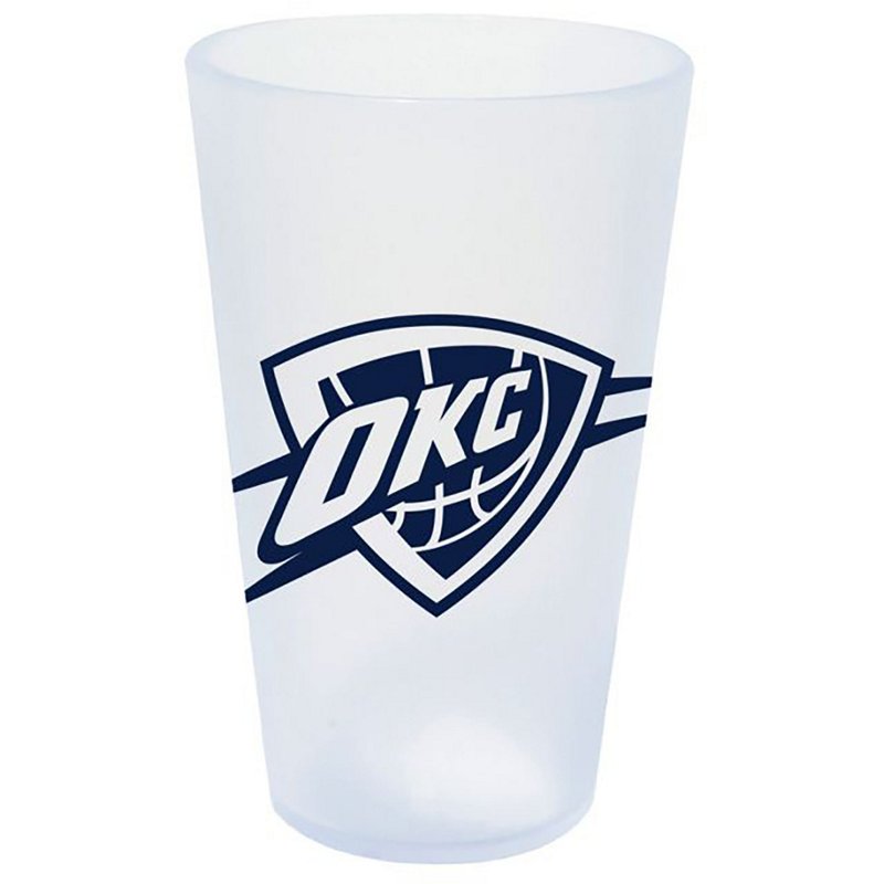 WinCraft Oklahoma City Thunder 16oz. Icicle Silicone Pint Glass