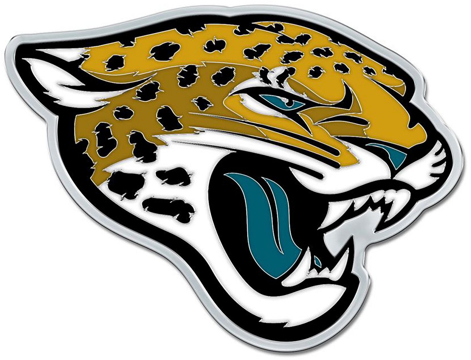 WinCraft Jacksonville Jaguars Color Chrome Auto Emblem