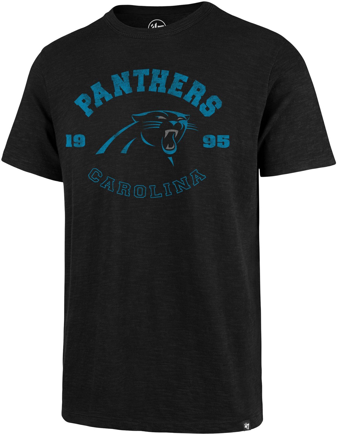 '47 Men's Carolina Panthers Top Off Shrum Short Sleeve Shirt - view number 1