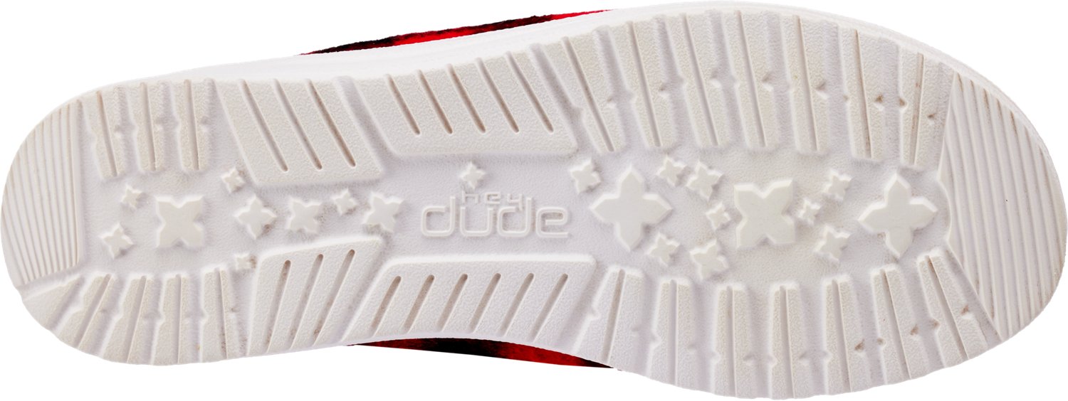 HEYDUDE Women’s Wendy Buffalo Plaid Shoes - view number 4