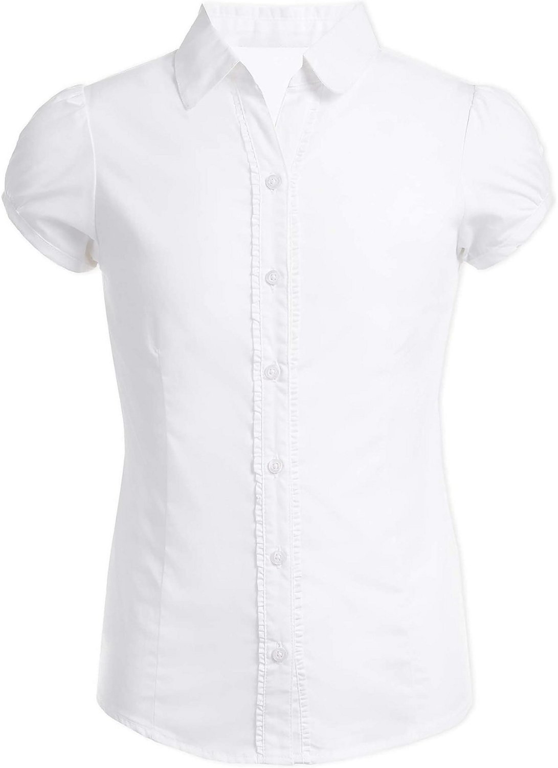 Nautica Girls' 4-7 Y-neck Blouse