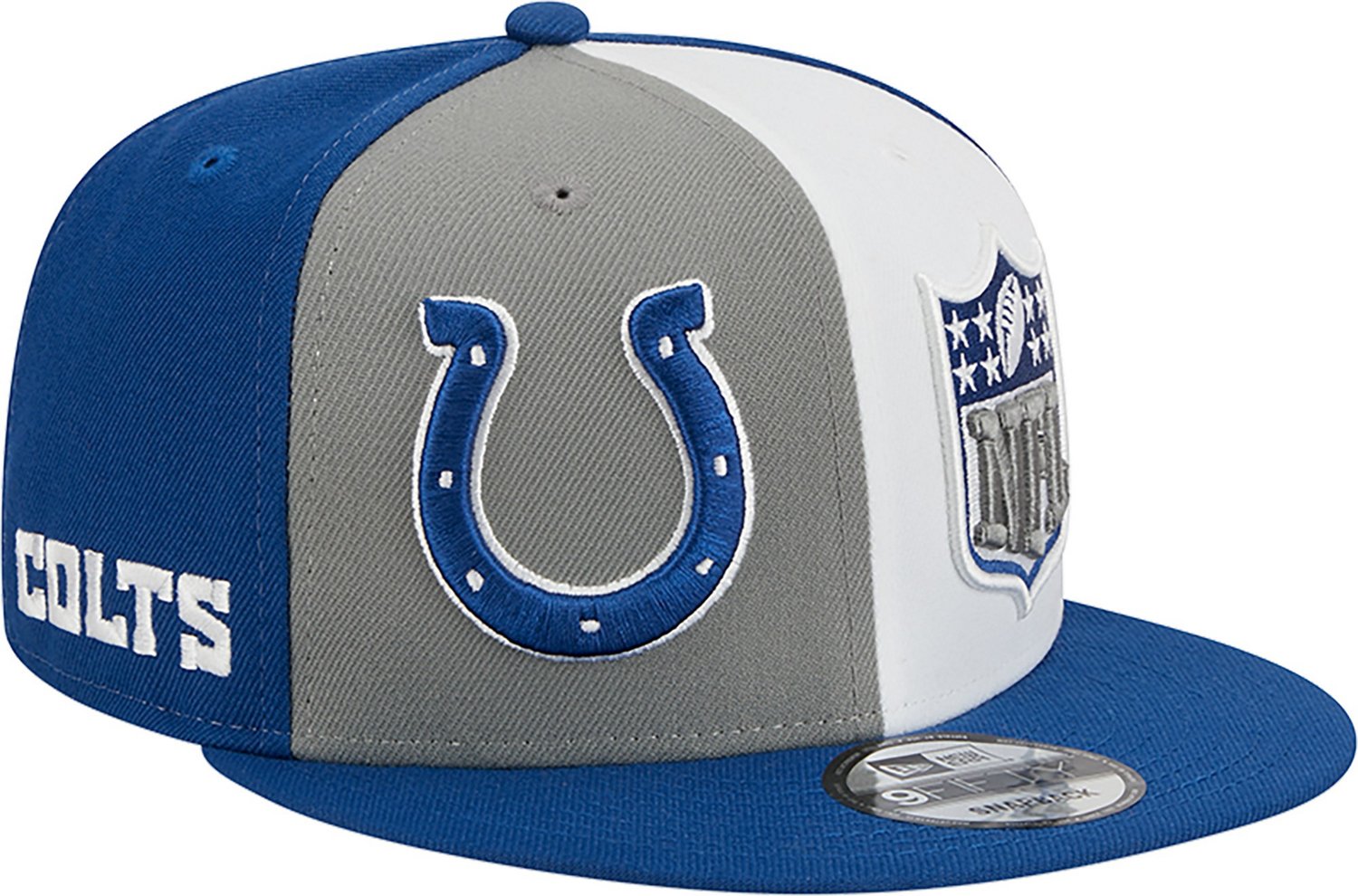 New Era Men's Indianapolis Colts 2023 Sideline 9FIFTY Cap  - view number 3