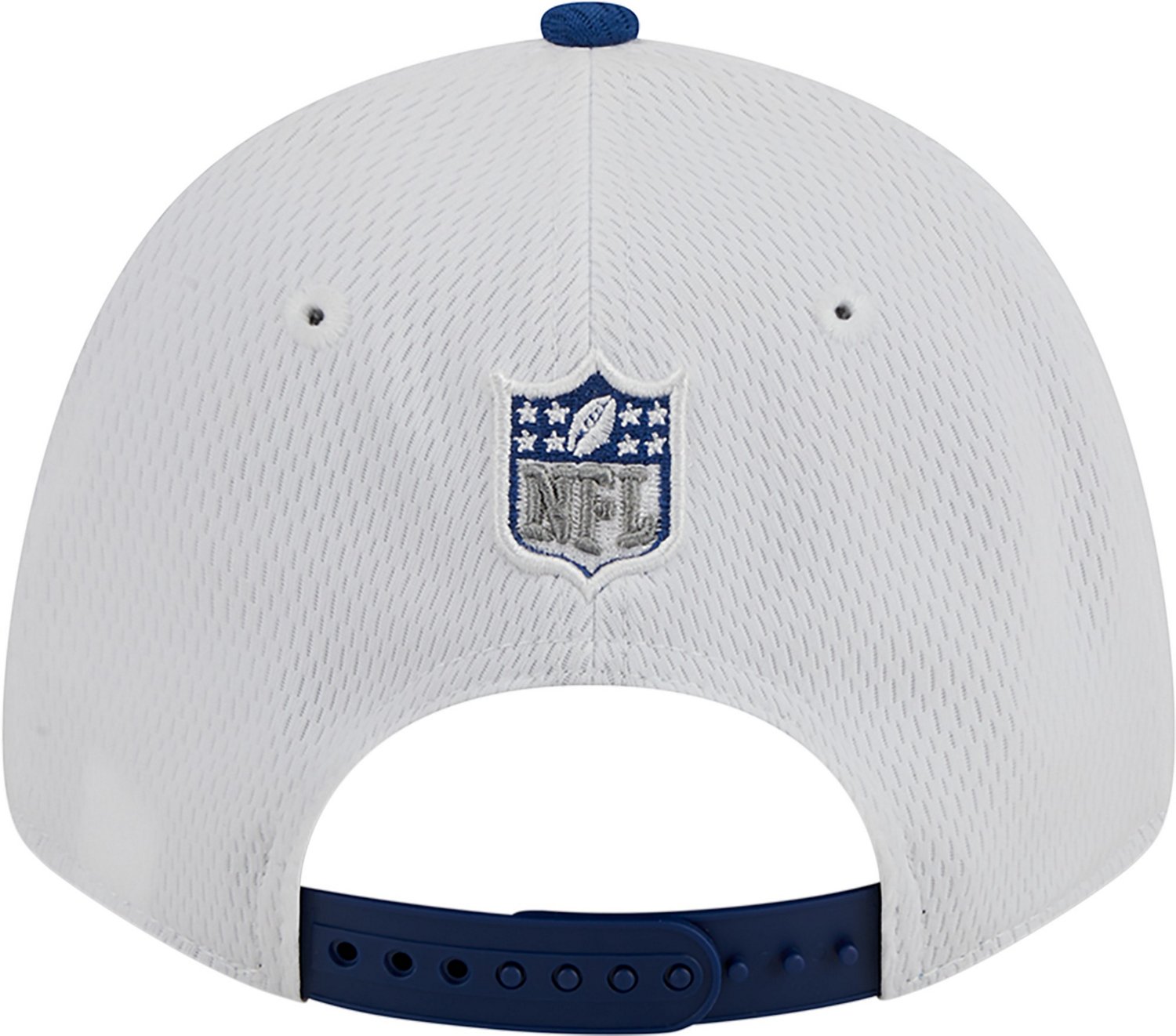 New Era Men's Indianapolis Colts 2023 Sideline Stretch Snapback 9FORTY Cap  - view number 6