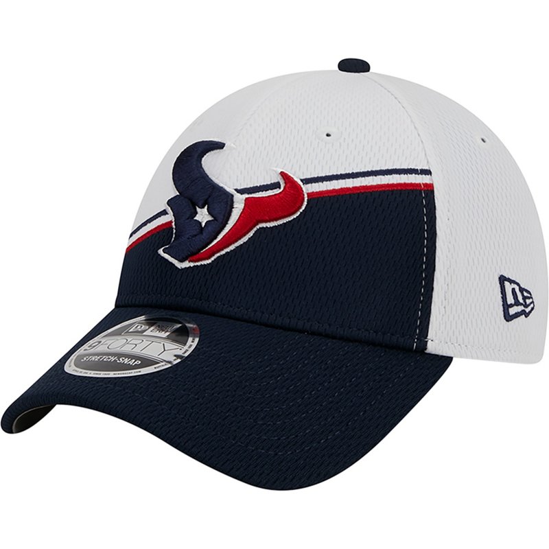 New Era Men's Houston Texans 2023 Sideline Stretch Snapback 9FORTY Cap