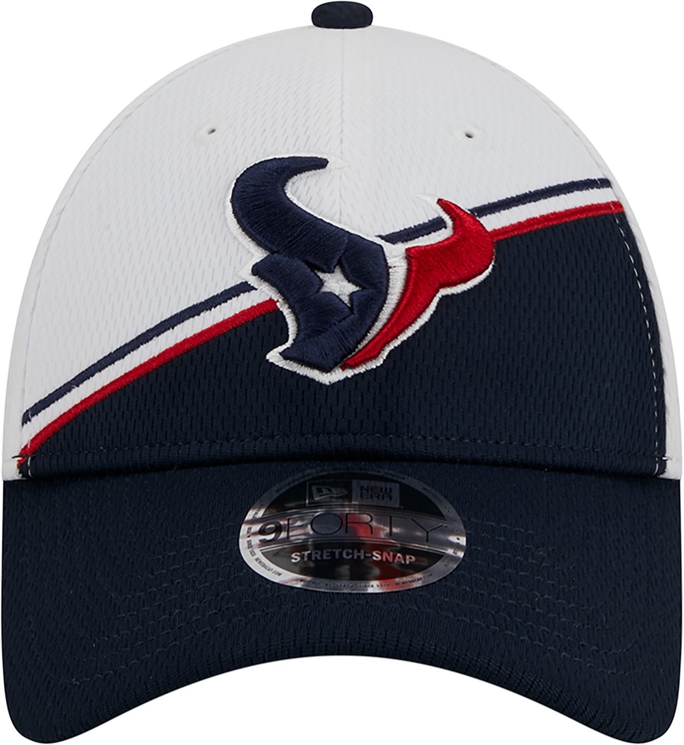 New Era Men's Houston Texans 2023 Sideline Stretch Snapback 9FORTY Cap  - view number 2