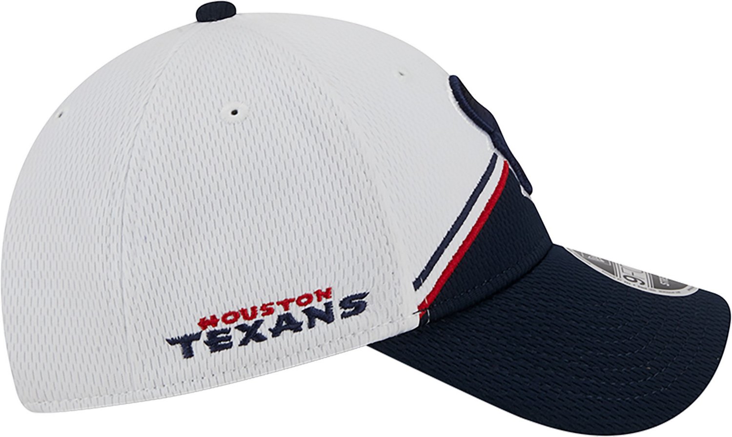 New Era Men's Houston Texans 2023 Sideline Stretch Snapback 9FORTY Cap  - view number 5