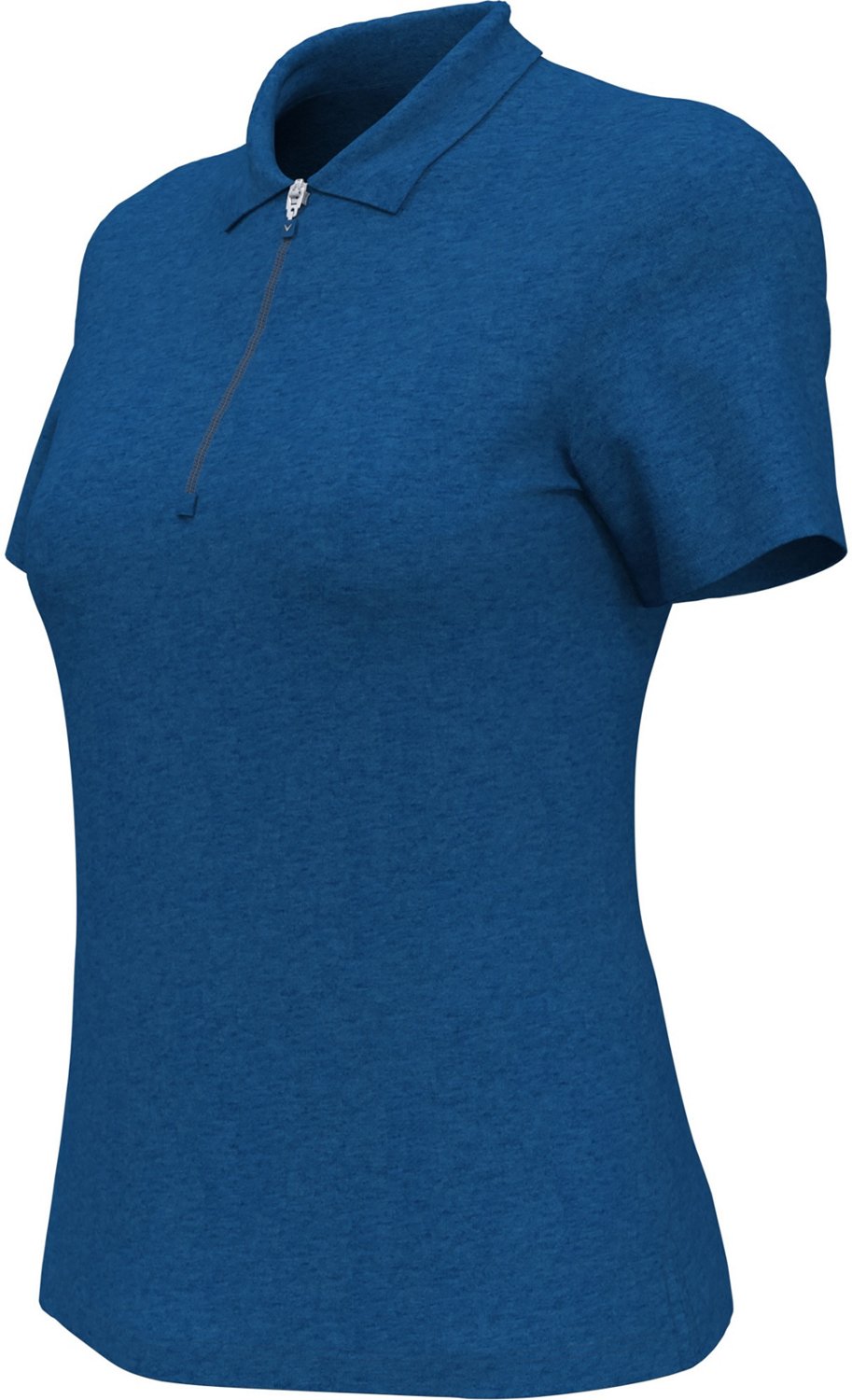 Callaway Women's 1/4-Zip Heather Polo Golf Shirt - view number 3