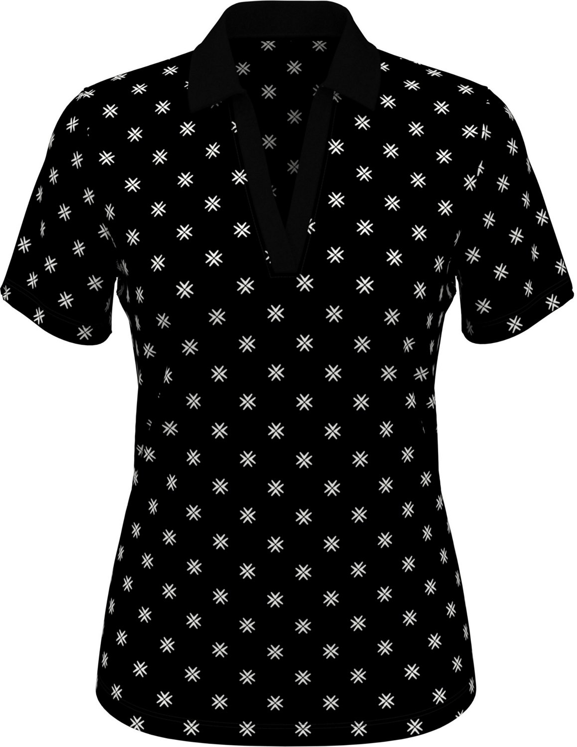 Callaway Women's Printed Trademark Long Sleeve Polo Golf Shirt | Academy