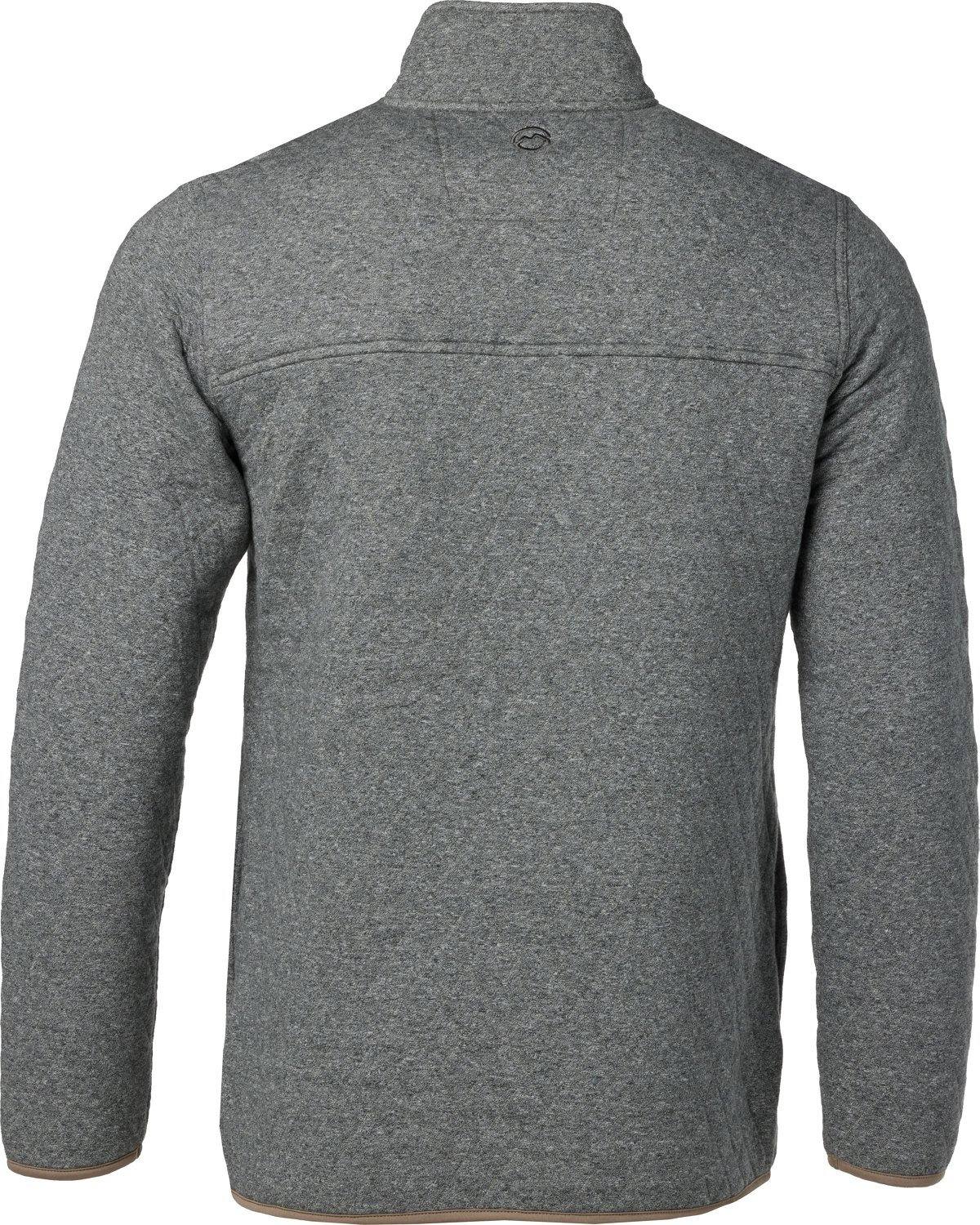 Magellan Outdoors Men's Campfire Quilted Quarter Snap Pullover - view number 2