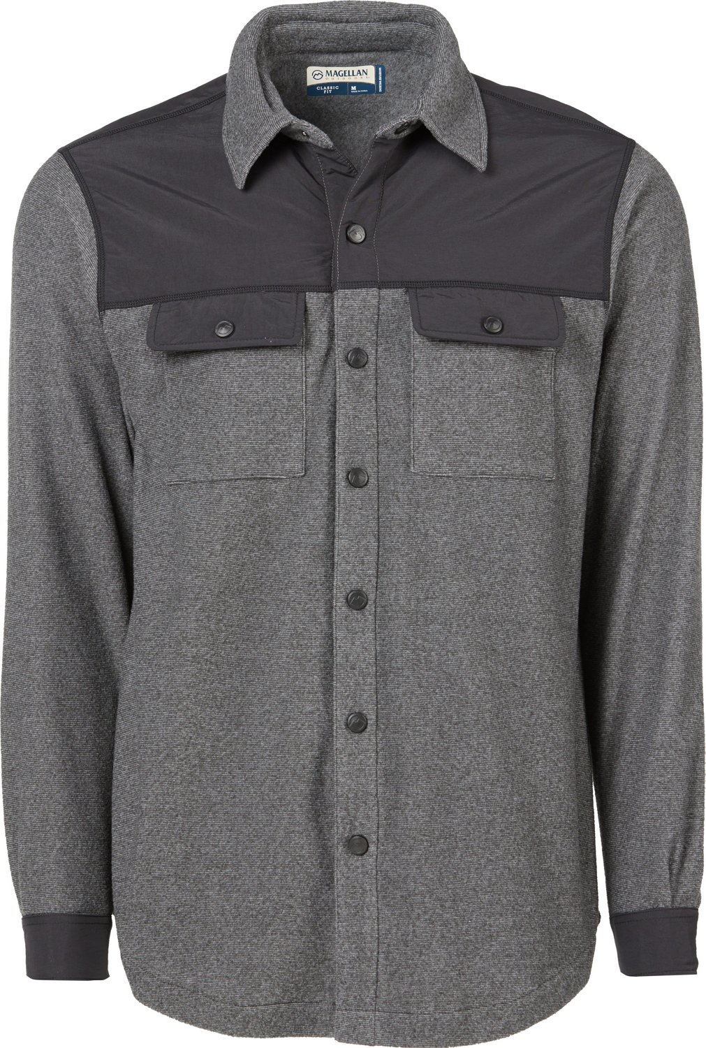 Magellan Outdoors Men's Woodlake Fleece Long Sleeve Jacket