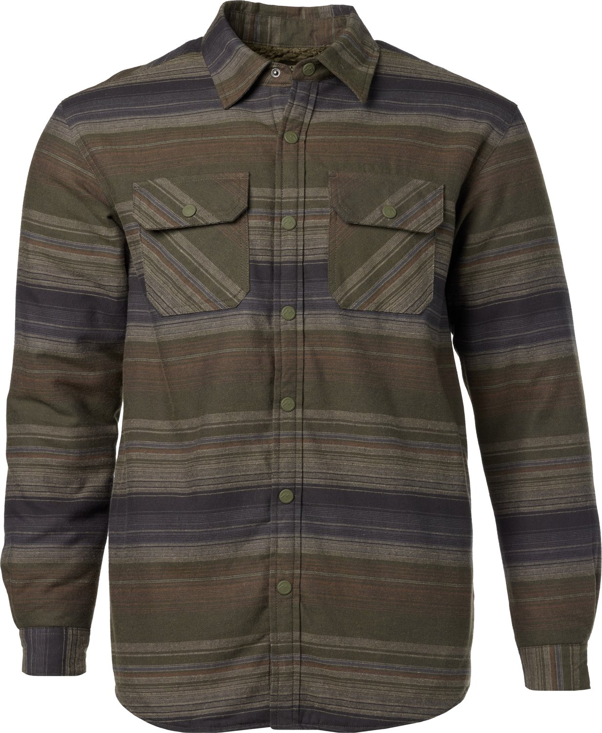 Magellan Outdoors Men's Campfire Flannel Fleece Shacket Jacket