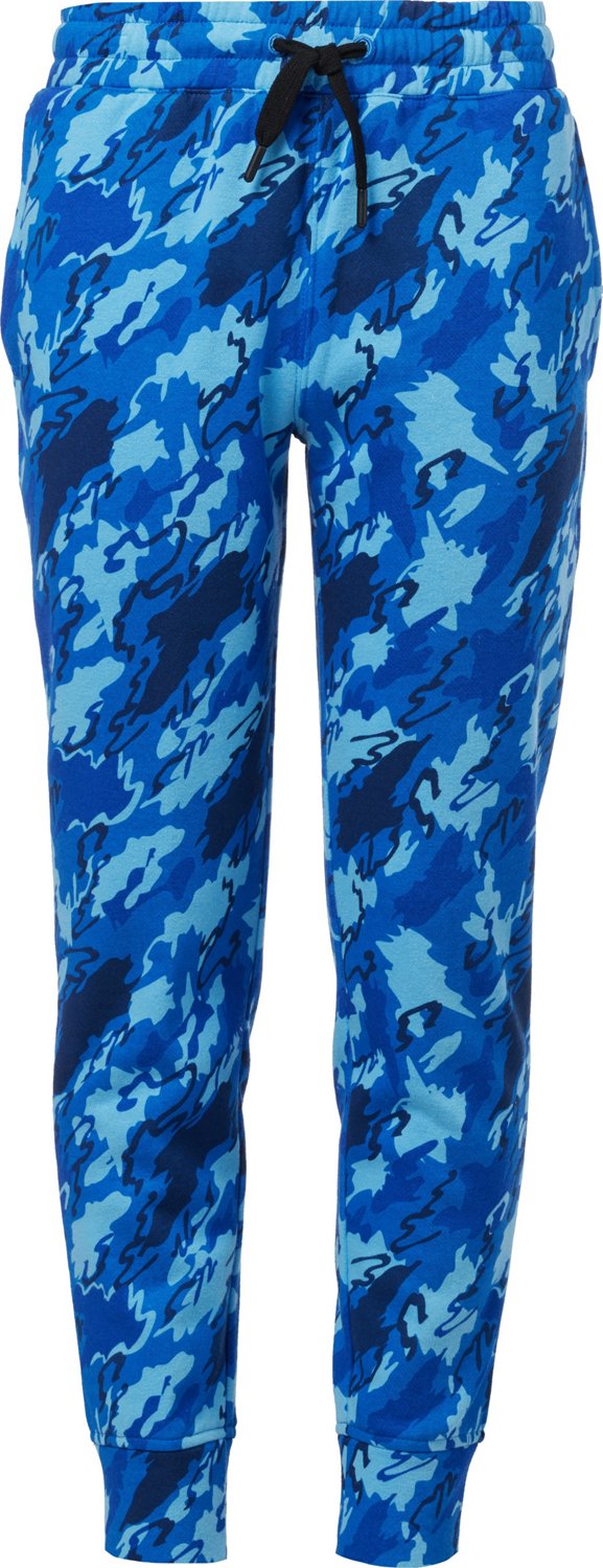 BCG Boys' Lifestyle Cotton Fleece Print Joggers