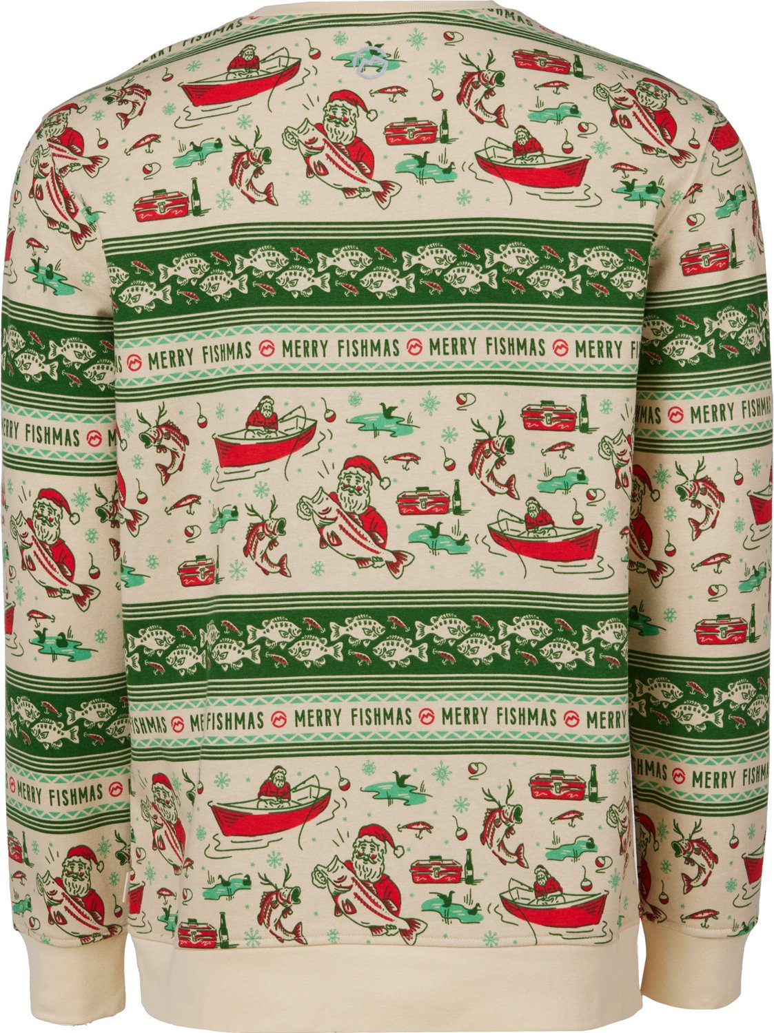 Magellan Outdoors Men's Holiday Fleece Crew Neck Sweatshirt - view number 2