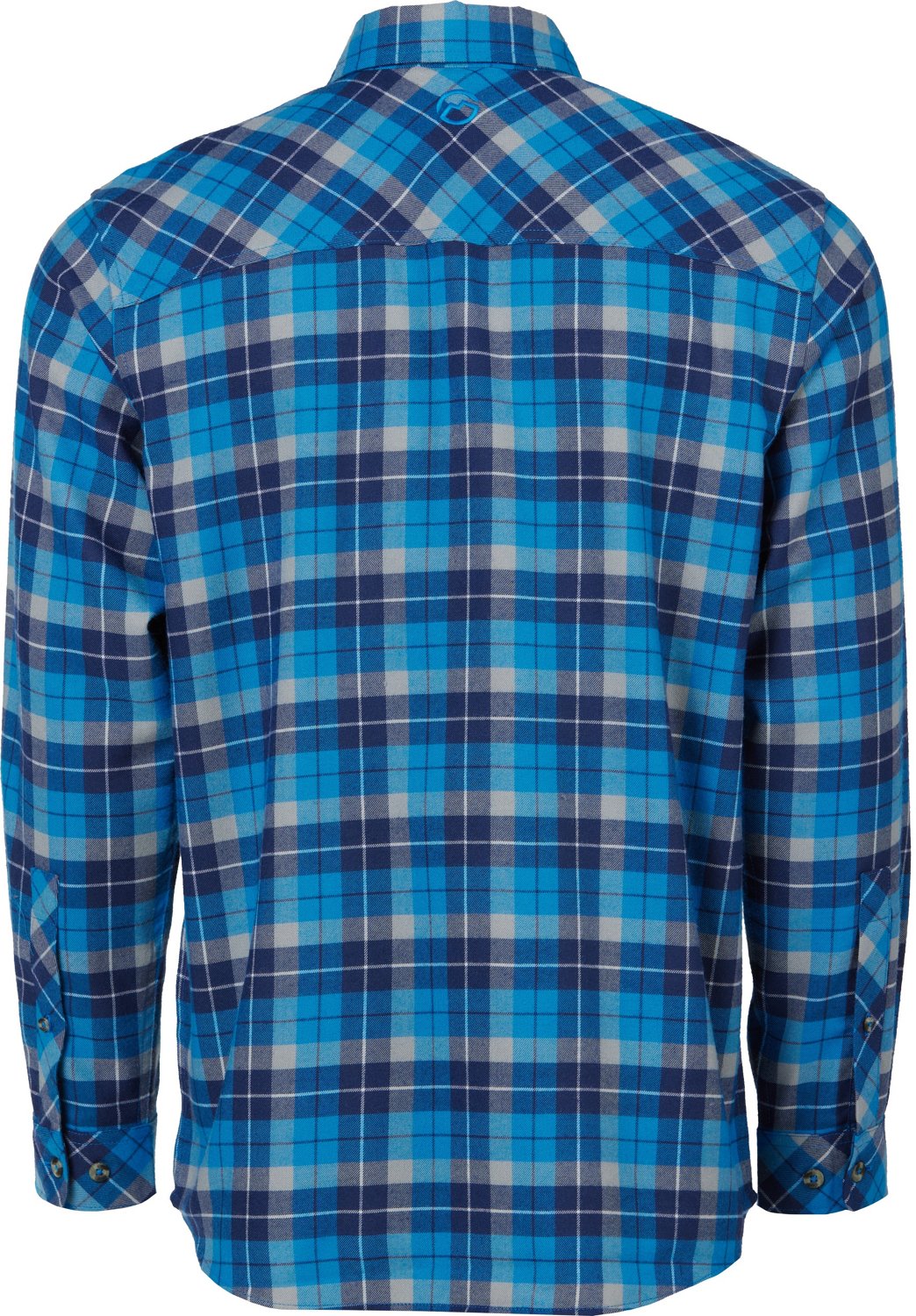 Magellan Outdoors Men's Pecos Ridge Long Sleeve Flannel Shirt - view number 2